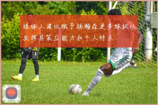 媒体人建议赋予杨瀚森更多球权以发挥其策应能力和个人特点